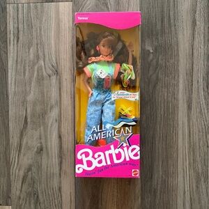 Mattel Teresa All American Barbie Doll Reebok 1990